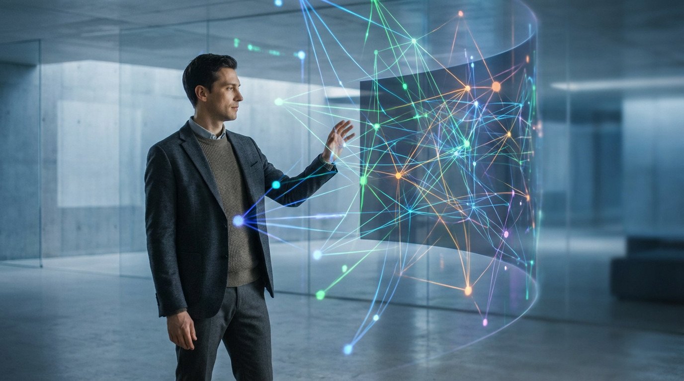 Triple Slash - Le site de la multipotentialité, pour les multipotentiels, slasheurs, scanneurs et explorateurs 10 Triple Slash - visualizing ideas man and glowing digital paths